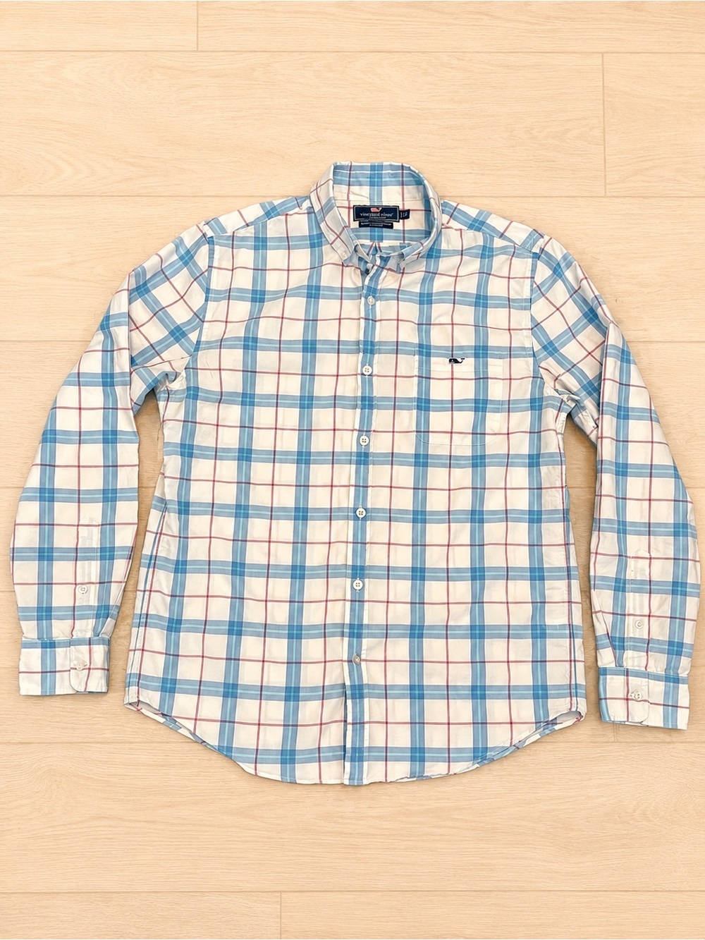 Vineyard Vines Slim Fit Tucker Button Down Shirt Men’s M 100% Cotton